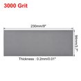 thumbnail image 3 of Uxcell 3000 Grits Waterproof Sandpaper Wet Dry Sand Paper Silicone  Grey 15pcs, 3 of 5