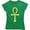 Green, variant on Ancient Egyptian Symbols Cross Ankh Breath Key Of Life Crux Ansata Women T-Shirt
