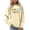 Beige, variant on Women Teacher Appreciation Pullover Inspirational Graphic Print Drop Shoulder Casual Long Sleeve Tops for Staff