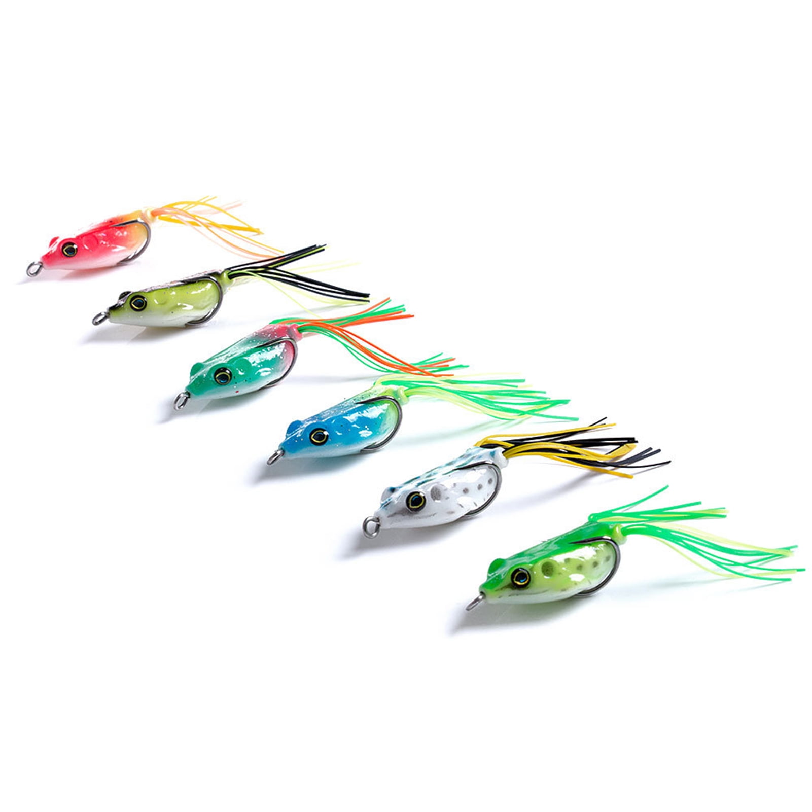 Details about   Multicolor PRO BEROS artificial thunder frog fake lure soft lure fake lure 5*