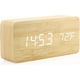 thumbnail image 1 of Wooden Clock Creative Wooden Digital Alarm Clock Stylish Multifunctional LED Alarm Clock, 1 of 5