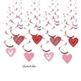 thumbnail image 3 of Mlkoz Valentines Day Decorations , Fournitures de Mariage Jour Drapeau Non Tissé Cœur DIY Rideau de Porte Rouge, Cadeaux pour Homme, 3 of 5