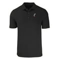 thumbnail image 2 of Men's Cutter & Buck Black Cincinnati Bearcats Forge Eco Stretch Recycled Polo, 2 of 3