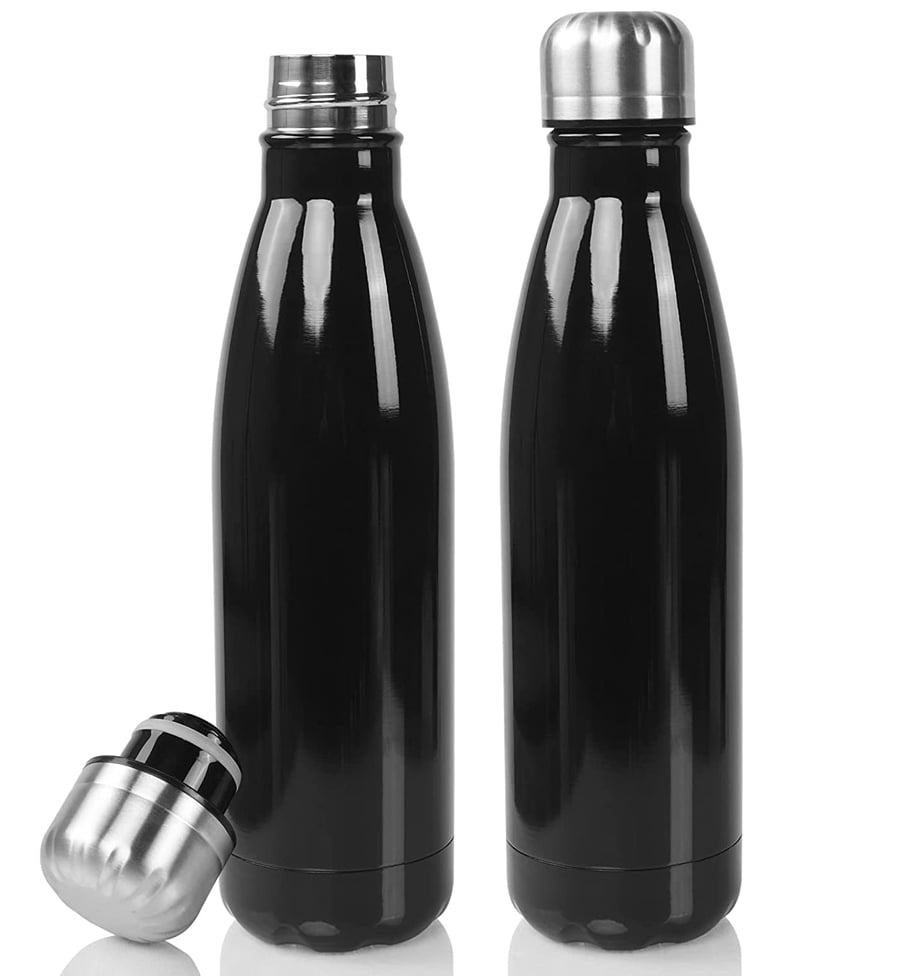 500ML Stainless Steel Vacuum Insulated 17Oz Double-Wall Thermos Water Bottles US 
