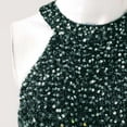 thumbnail image 5 of Women's Off Shoulder Dress Green Sequin Dress Women Formal Dress Sequin Cocktail Dress, 5 of 5