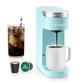 thumbnail image 1 of Cafetera CHULUX Slim K-Pod Single Serve Cyan, 1 of 7