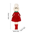 thumbnail image 3 of Christmas Doll Ornament Hanging Decor for Tree Gift Wrapping Holiday Decoration, 3 of 6