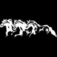 thumbnail image 3 of NIBOLOG Running Horses Fashion Car Vehicle Self-Adhesive Sticker, 3 of 3