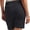 Black, variant on Womens Bermuda Shorts High Waisted Straight Leg Office Polyester Short,Black Size L