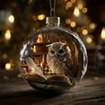 thumbnail image 5 of Lekihaqq Christmas Flat Ornaments tore Animals Series Plastic Hanging Decorations Reading Companions Festive Home Decor Holiday Shelf Display, 5 of 5