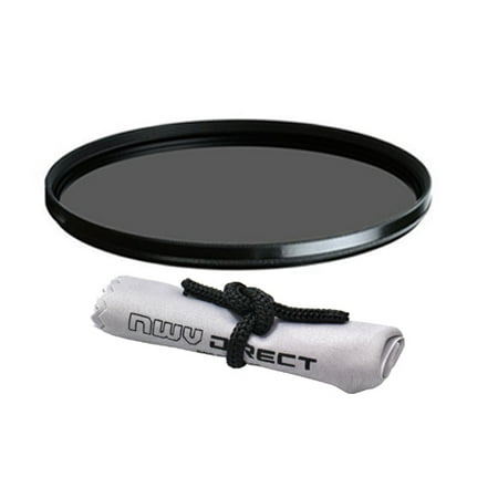 Image of High Grade Multi-Coated Multi-Threaded Circular Polarizing Filter (67mm) + Nwv Direct Microfiber Cleaning Cloth. (Alternative For Sony VF-67CPAM)