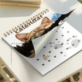 thumbnail image 4 of 2026 Cat Wall Calendar with Spiral Binding Monthly Planner Organizer for Home Office Classroom Unique Cat Artwork Large Grid Premium Paper, 4 of 5