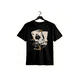 thumbnail image 1 of Men's Graphic T-Shirt Casual Crew Neck Soft Cotton Short Sleeve Regular Fit Summer Fashion Top Stretchable Fabric Black, 1 of 6