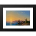 thumbnail image 2 of Ivan Konstantinovich Aivazovsky 14x11 Black Modern Framed Museum Art Print Titled - View of Constantinople and the Bosphorus (1856), 2 of 5