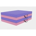 thumbnail image 3 of Kids' Foldable Tumbling Mats, Gymnastics Mats for Home Workouts, 2x6ft Sizes with Carry Handles, 3 of 5