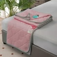 thumbnail image 4 of AYktou Cotton Queen Quilt Set, Cooling Blanket Quilt Bedding Set Bedspreads, Lodge Lightweight Patchwork Solid Color Quilted Comforter for Queen Bed, 4 of 6
