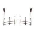 thumbnail image 4 of Spectrum Diversified Windsor over The Door 6-Double Hook Rack, Bronze, 63324, 4 of 7