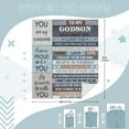 thumbnail image 4 of Godson Gifts from Godmother, Godson Baptism Gifts for Boys, Godson Gifts, Birthday Christmas Gifts for Godson, Godson Gifts from Godfather, God Son Gifts Blanket, 4 of 8