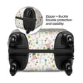 thumbnail image 5 of Wukai Flower Rabbit Elastic Luggage Cover: Personalized Protection for Your Suitcase - Fits 19~29-inch, Washable & Durable Travel Companion-X-Large, 5 of 8