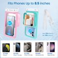 thumbnail image 4 of Funda para teléfono Niveaya, impermeable y flotante, 8.5 pulgadas, paquete de 2, 4 of 7