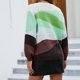 thumbnail image 5 of Moda mujer Color sólido manga larga Pullove cuello en V camisa suéter Tops Fridja  ghj987+5502, 5 of 9