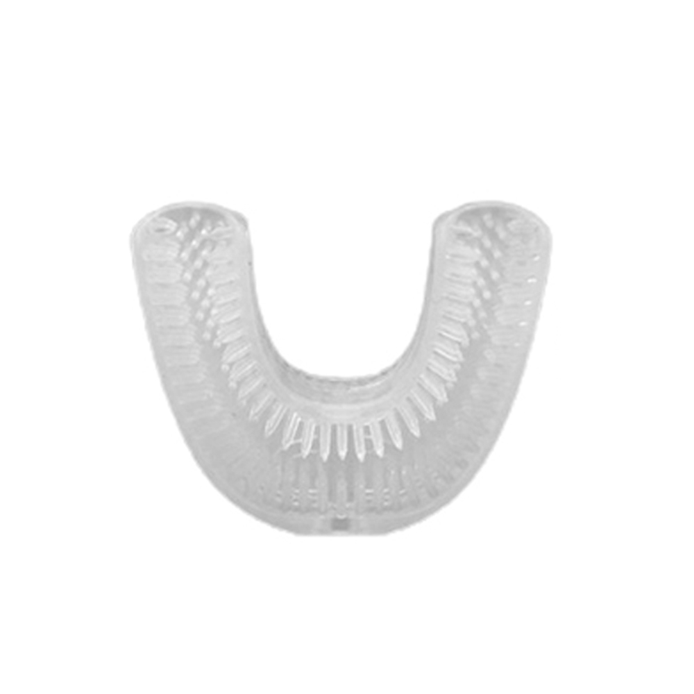 CKCL Children UShaped Toothbrush Head Soft Silicone Replaceable Tooth