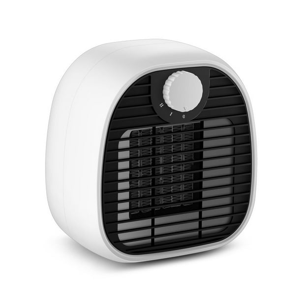 ShenMo Mini radiateur électrique 1000w pour radiateur soufflant portable de  table, chauffage d'hiver (blanc) 
