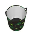 thumbnail image 3 of Balery St. Patrick's Day8 Round Laundry Basket with Handles Waterproof Freestanding Laundry Hamper for Clothes Toys in the Dorm and Family-Medium, 3 of 8