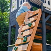 Cozy Escape Wooden Outdoor Two-Story Playhouse, Navy