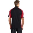 thumbnail image 2 of ST654 Sport-Tek Tricolor Micropique Sport-Wick Polo Men's Knit Shirt, 2 of 6