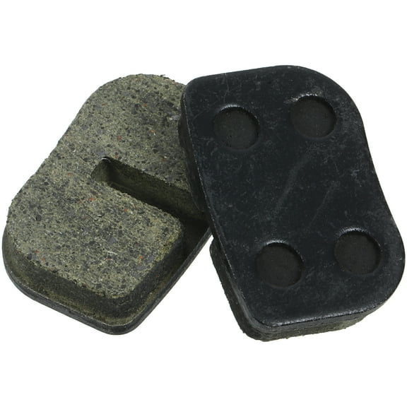 2 Pcs Motorcycle Brake Pads Replacement Rear Front Disc Black