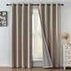 thumbnail image 1 of Cortinas opacas IGEMAEVE de lino 100% opacas, 213 x 213 cm, 2 paneles, 1 of 7