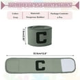 thumbnail image 2 of Uxcell Soccer Captain, Soccer Captain Armbands Elastic Adjustable Leader Armband Team Sport Protective Arm Badge Band (2 Pack, Gray), 2 of 6