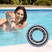BESTSKY 4 Pack Inflatable Tire Pool Float for Adults Inflatable 32