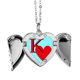 thumbnail image 1 of El Rey del amor Alas de ángel collar colgante regalo de moda Unbranded M, 1 of 3