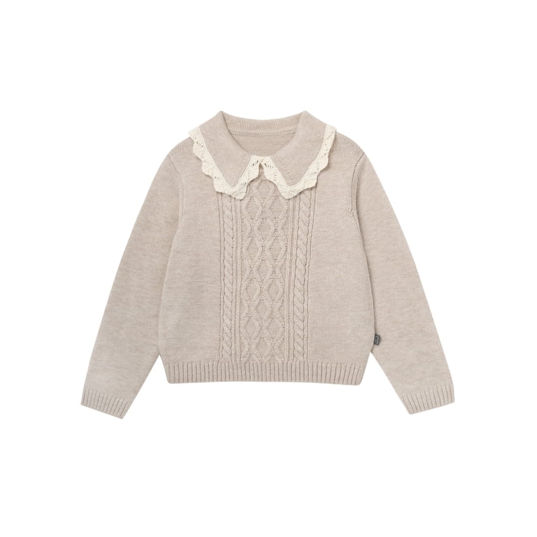 Modern Moments Decorative Collar Sweater, 12M-5T photo 2
