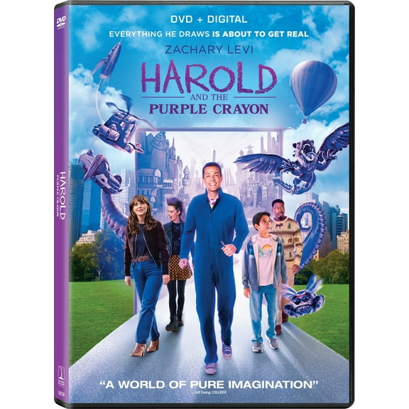 Harold & the Purple Crayon (DVD   Digital Copy) Sony Action & Adventure