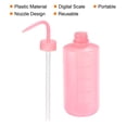 thumbnail image 4 of Botella Lavado Exprimible Unique Bargains 500mL Plástico Suculento Riego Irrigación Rosa Paquete de 2, 4 of 5