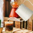 thumbnail image 4 of Goteo de mano Hervidor de café largo y Goteador de café Tetera Verter café Hervidor de goteo de para cocina Bar Beige Sunnimix tarro de café, 4 of 8