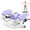 Purple, variant on Lateral Rocking Stepper Machine with Digital Counter, Resistance Bands & 250LBS Capacity, Low Impact Full Body Workout Equipment for Home Exercise
