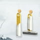 thumbnail image 5 of Portable Mini Mop | Self-Squeezing Compact Handheld Mop for Wet Dry Cleaning | Strong Absorbent Sponge Head | ABS Material White | Cleans Floors Glass Tabletops | 19x15x5cm | 1 Piece, 5 of 9