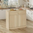 thumbnail image 3 of M optimized Tilt Out Trash Cabinet, Hidden Trash Cabinet with 10/20 Gallon Storage, Pet-Proof Freestanding Garbage Can Cabinet Laundry Hamper for Kitchen Dining Room, 3 of 7