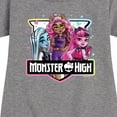 thumbnail image 3 of Monster High - Girl Group Crest - Toddler & Youth Girls Fleece Dress, 3 of 5