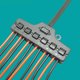 thumbnail image 4 of Conector de cable rápido universal Cable de cableado Conductor de conector a presión (Negro 2 en 6), 4 of 12
