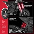 thumbnail image 5 of Yozma IN10 2600W Electric Dirt Bike for Adults, 40 MPH Off-Road Electric Motorcycle with 48V 23.4Ah Battery, Full Hydraulic Brakes and Suspensions E Dirt Bike, Black, 5 of 11
