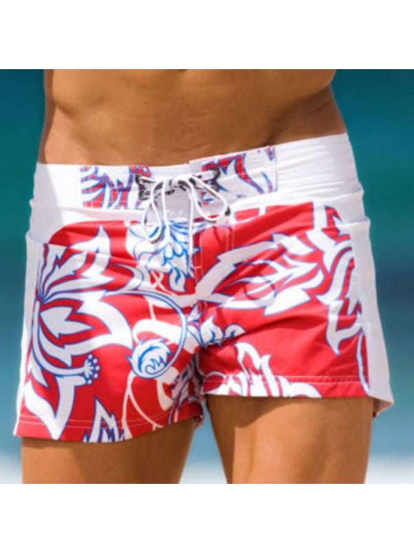 Men Summer Swim Shorts Swimwear Swimming Trunks Underwear Boxer Briefs Pants HOT