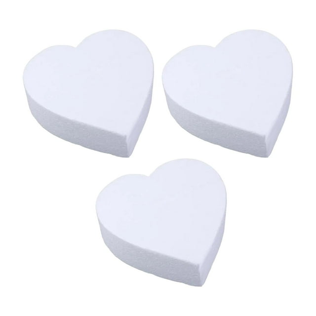 3 Pcs Modèle d'Artisanat, Modèle de Gâteau, Accessoires de Cuisine, Modèle de Gâteau en Mousse 6 Pouces
