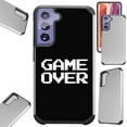 thumbnail image 1 of Compatible with Samsung Galaxy S21 FE 5G (2021) Hybrid Fusion Guard Phone Case Cover (Game Over), 1 of 1