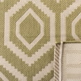thumbnail image 5 of Safavieh Courtyard Amelia Geometric Indoor/Outdoor Runner Rug, Green/Beige, 2'3" x 6'7", 5 of 9