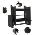 thumbnail image 4 of 2-Tire Pull Down Shelf Upper Kitchen Wall Cabinet Storage Organizer 24in Cabinet, 4 of 14